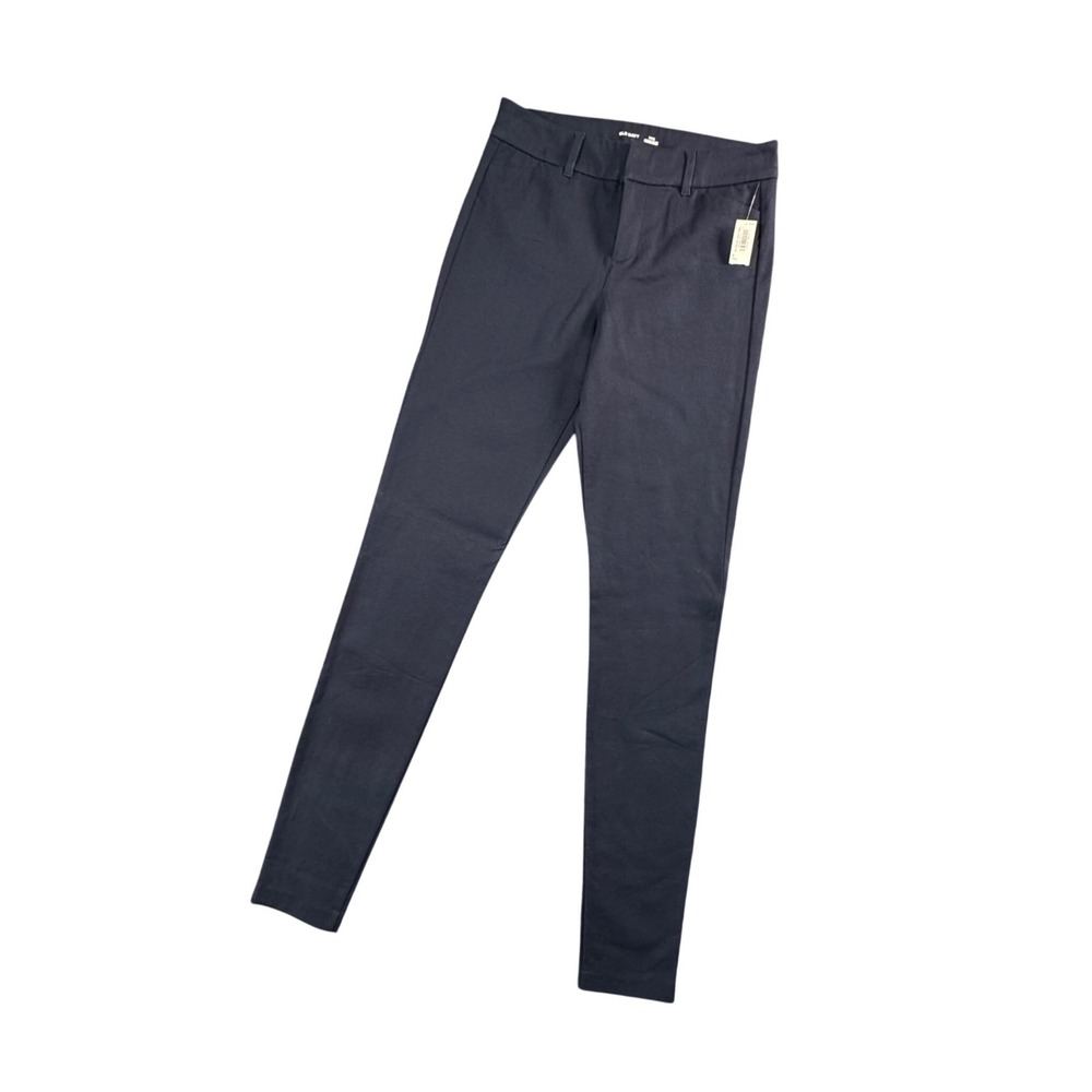 Old Navy Pixie Pants Womens Navy‎ Blue Ankle Slim Fit Never Fade NWT 2 Tall